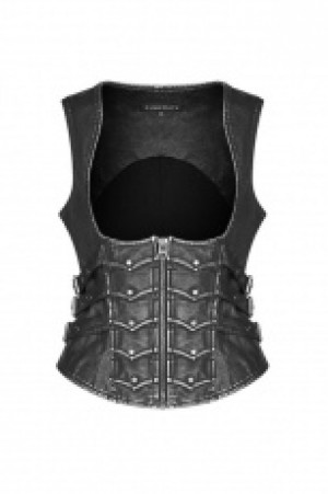  Punk Shapewear waistcoat Punk Rave WY-1033MJF/BK -  
