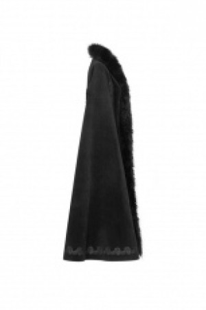  Gothic Vintage Gorgeous Long Coat Punk Rave WY-1035LCF/BK -  