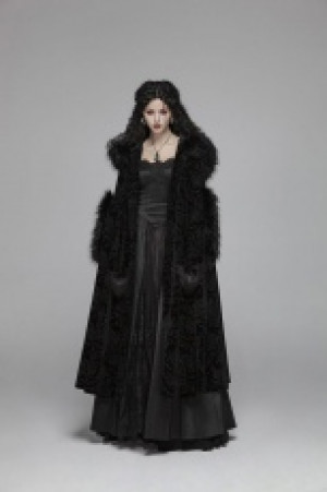  Gothic Gorgeous Cloak Punk Rave WY-1038DPF/BK -  