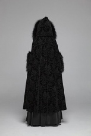  Gothic Gorgeous Cloak Punk Rave WY-1038DPF/BK -  