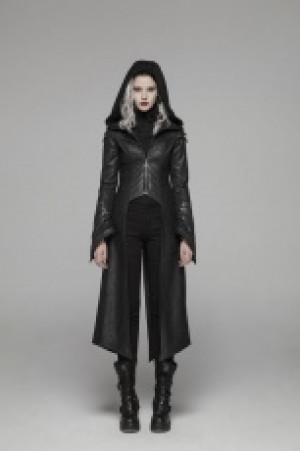  Punk Long Jacket Punk Rave WY-1039XCF/BK -  
