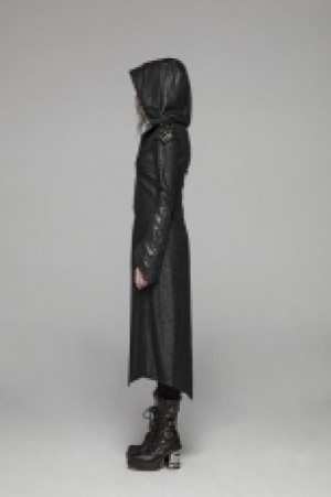  Punk Long Jacket Punk Rave WY-1039XCF/BK -  