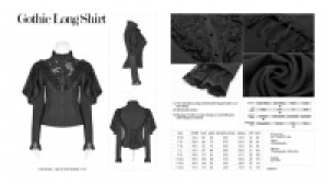  Gothic Long Shirt -  8