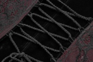  Gothic Red and Black Tuxedo Vest Punk Rave WY-1055MJF/BK-RD -  