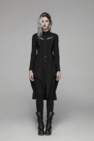  Dark Long Shirt Punk Rave WY-1060CCF/BK -  
