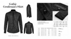  Gothic Gentleman's Shirt -  8