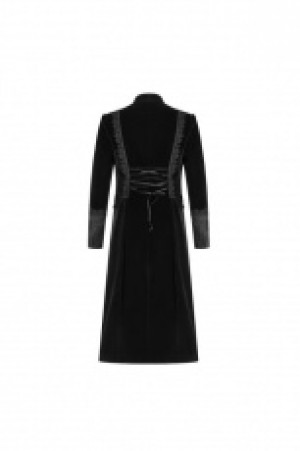  Gothic Medium Length Jacket Punk Rave WY-1069LCM/BK -  