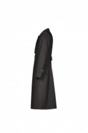  Gentleman Style Vertical Medium Long Coat Punk Rave WY-1073XCM/BK-CO -  
