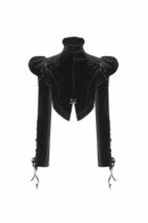  Lolita Bubble Sleeve Short Jacket Punk Rave WY-1077LDF/BK -  