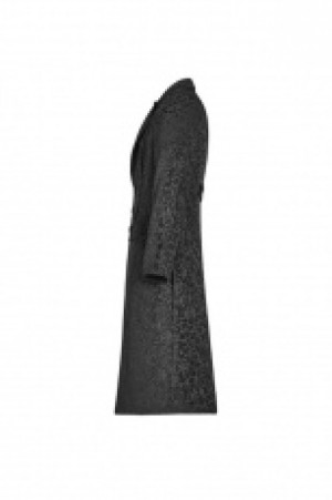  Vintage Gothic Jacquard Medium Long Coat Punk Rave WY-1078XCM/BK -  