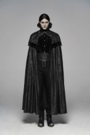  Noble Gothic Cloak Punk Rave WY-1079DPM/BK -  