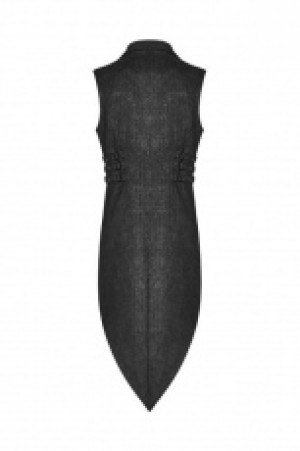  Gothic Floral Swallow-tailed waistcoat Punk Rave WY-1082MJM/BK -  