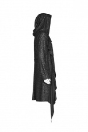  Diablo Vintage Long Coat Punk Rave WY-1086WYM/BK -  