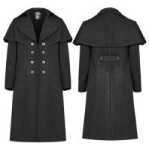  Gothic dark cloth coat Punk Rave WY-1090XCM/BK -  