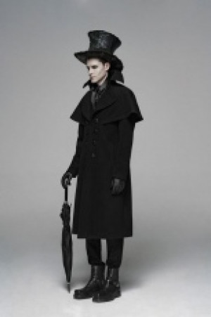  Gothic dark cloth coat Punk Rave WY-1090XCM/BK -  