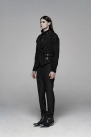  Gentleman punk waistcoat Punk Rave WY-1093MJM/BK-CO -  