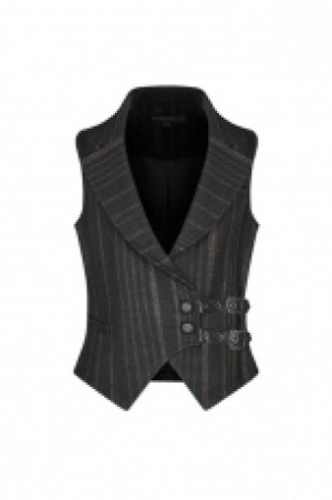  Gentleman punk waistcoat Punk Rave WY-1093MJM/BK-CO -  