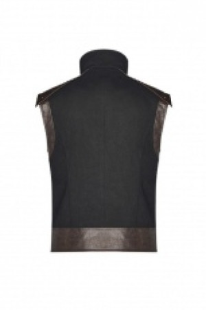  Steampunk retro vest Punk Rave WY-1094MJM/BK-CO -  