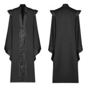  Chinese long gown jacket Punk Rave WY-1098XCM/BK -  
