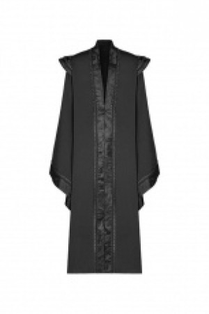  Chinese long gown jacket Punk Rave WY-1098XCM/BK -  