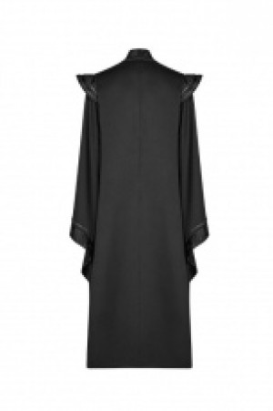  Chinese long gown jacket Punk Rave WY-1098XCM/BK -  