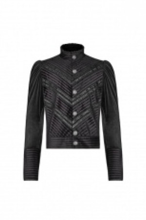  Gothic Short Shirt Punk Rave WY-1103XDM/BK -  
