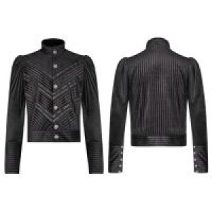  Gothic Short Shirt Punk Rave WY-1103XDM/BK -  