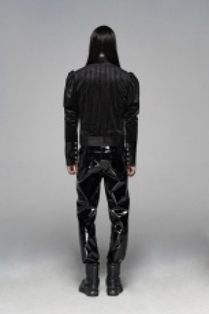  Gothic Short Shirt Punk Rave WY-1103XDM/BK -  