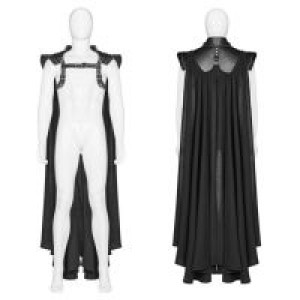  Punk Warrior Cloak Punk Rave WY-1106DPM/BK -  