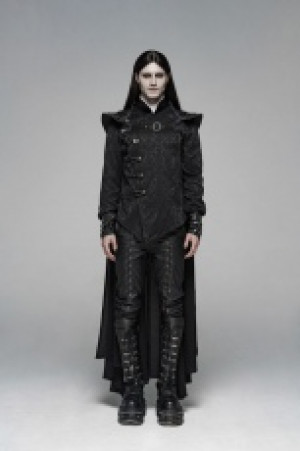  Punk Warrior Cloak Punk Rave WY-1106DPM/BK -  
