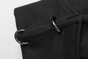  Punk Light Metal Zipper Shirt Punk Rave WY-1110CCM/BK -  