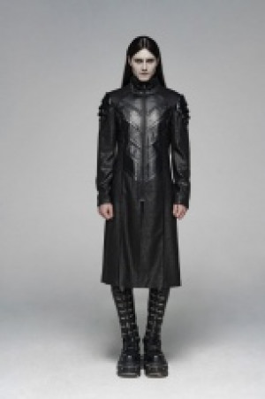  Punk long jacket Punk Rave WY-1111XCM/BK -  