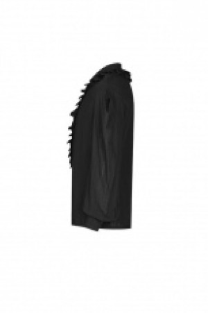  Gothic Low-cut Loose Shirt Punk Rave WY-1113CCM/BK -  