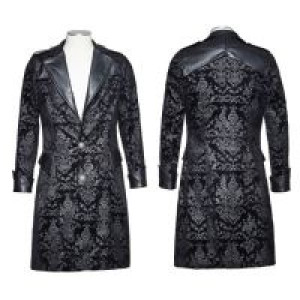   gothic gorgeous pattern Coat Punk Rave Y-692/BK -  