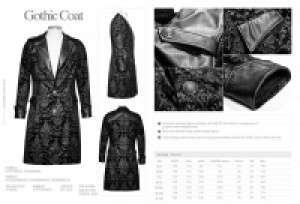   gothic gorgeous pattern Coat -  8