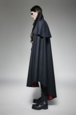  Gothic Vampire Count Cape Coat Punk Rave Y-709/BL -  