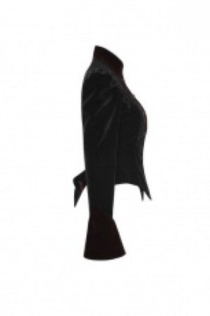  Gothic Scissor-tail Dress Jacket Punk Rave Y-769/BK-RD -  
