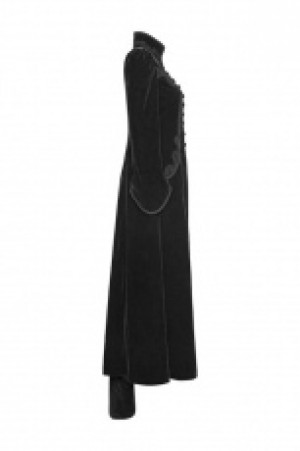  Gothic Palace Swallow Tail Long Dress Jacket Punk Rave Y-776/BK -  