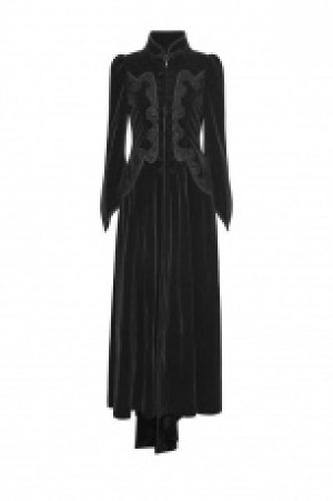  Gothic Palace Swallow Tail Long Dress Jacket Punk Rave Y-776/BK -  