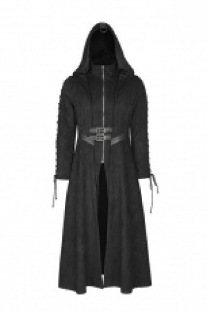  Gothic Dark Angel Long Coat Punk Rave Y-780/BK -  