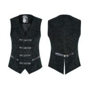  Gothic Printing Color Vest Punk Rave Y-813/GR -  