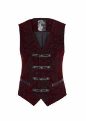  Gothic Printing Color Vest -  1