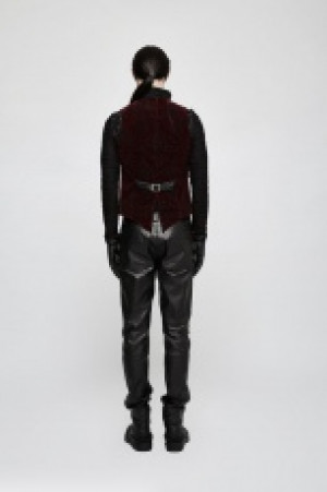  Gothic Printing Color Vest -  4
