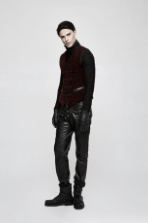  Gothic Printing Color Vest -  5