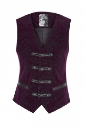  Gothic Printing Color Vest Punk Rave Y-813/VI -  