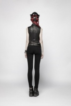  Punk Hollow-out Stretch Trousers Punk Rave WK-346XCF/BK -  