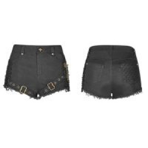  Steampunk Mesh Shorts Punk Rave WK-350XDF/BK -  