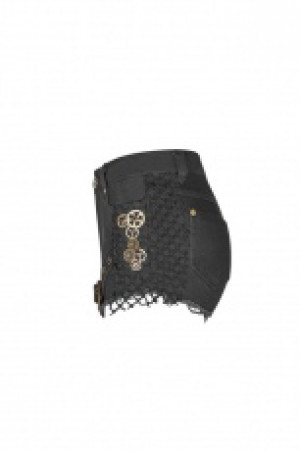  Steampunk Mesh Shorts Punk Rave WK-350XDF/BK -  