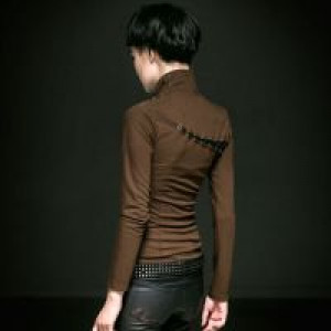  Punk Women Long T-Shirt -  5