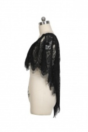  Gothic Lace Two Wear Cappa Punk Rave S-151/BK -  